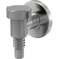 Сифон для стиральной машины AlcaDrain (AlcaPlast) APS1 наружный (хром) — 1