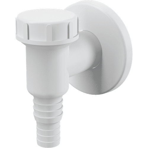 Сифон для стиральной машины AlcaDrain (AlcaPlast) APS2 наружный (белый)