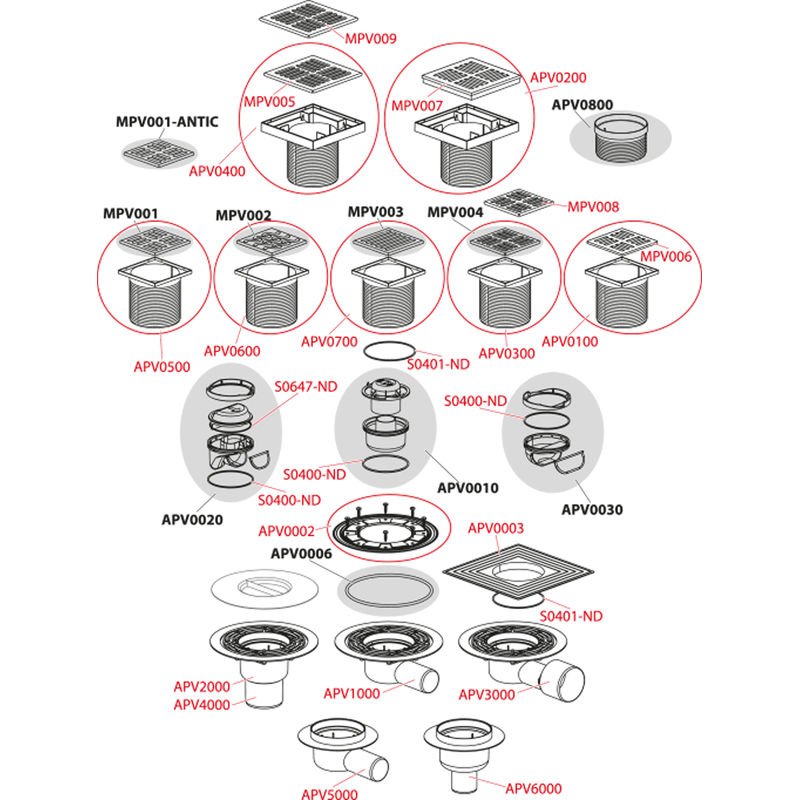 Душевой трап AlcaDrain (AlcaPlast) APV3444 150×150/50/75 мм боковой сток решетка из нержавеющей стали фланец из нержавеющей стали воротник изоляции 2–го уровня гидрозатвор сухой и мокрый