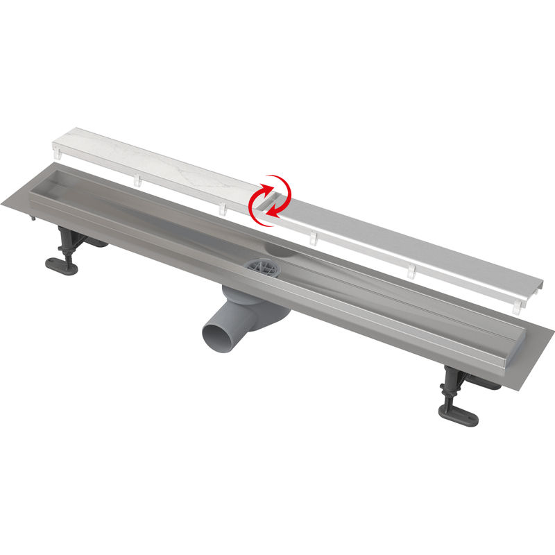 Душевой лоток AlcaDrain (AlcaPlast) APZ13-DOUBLE9-550