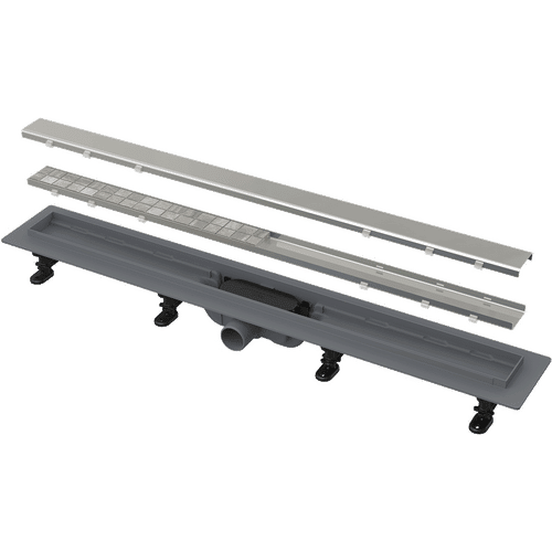Душевой лоток AlcaDrain (AlcaPlast) APZ19-850 двусторонняя решетка
