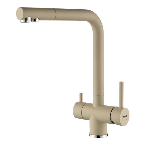 Смеситель для кухни ZorG ARGOS слоновая кость