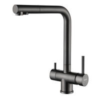 Смеситель для кухни ZorG ARGOS PREMIUM PVD Gunblack — 1