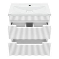 Тумба под раковину Brevita Ariana 60 подвесная с 2 ящ. / ARI-01060-0742Я белая эмаль — 4