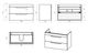 ARIANA - 80 Тумба подвесная с 2 ящ., капучино
