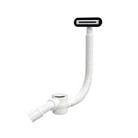 Сифон для ванны Excellent Heaven слив-перелив черный матовый — 1