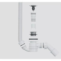 Сифон для ванны Excellent Heaven слив-перелив белый — 5