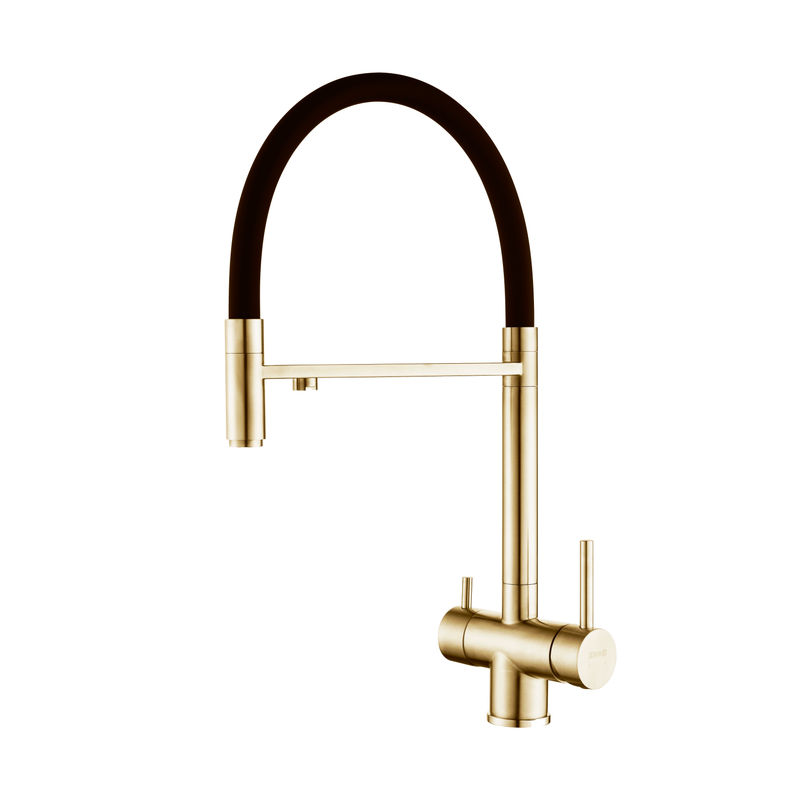 Смеситель для кухни ZorG ASGARD PREMIUM PVD Gold