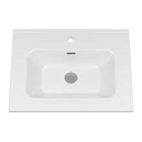 Раковина Brevita Rubi 60 B-RUB060-01 белая — 2