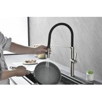 Смеситель для кухни Paulmark Barrel Ba214029-BS брашированная сталь — 6