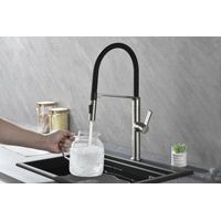 Смеситель для кухни Paulmark Barrel Ba214029-BS брашированная сталь — 5