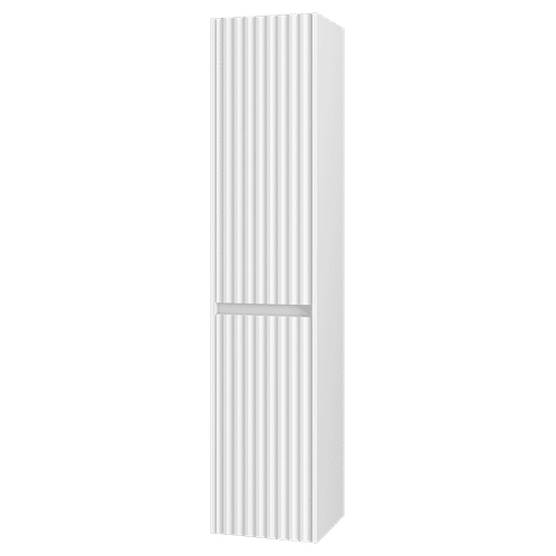 Шкаф-пенал для ванной Brevita Balaton 35 левый / BAL-05035-01-2Л белый