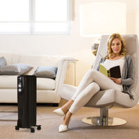 Масляный радиатор Ballu Classic black BOH/CL-05BRN 1000 (5 секций) — 5