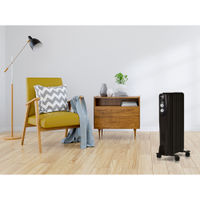 Масляный радиатор Ballu Classic black BOH/CL-09BRN 2000 (9 секций) — 6