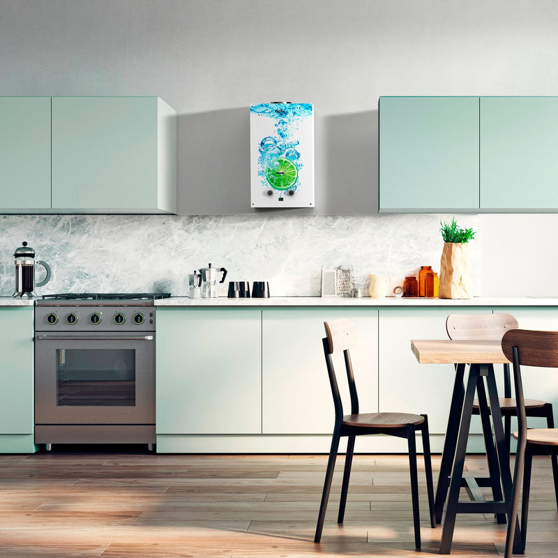 Газовая колонка Ballu GWH 10 Fiery Glass Lime