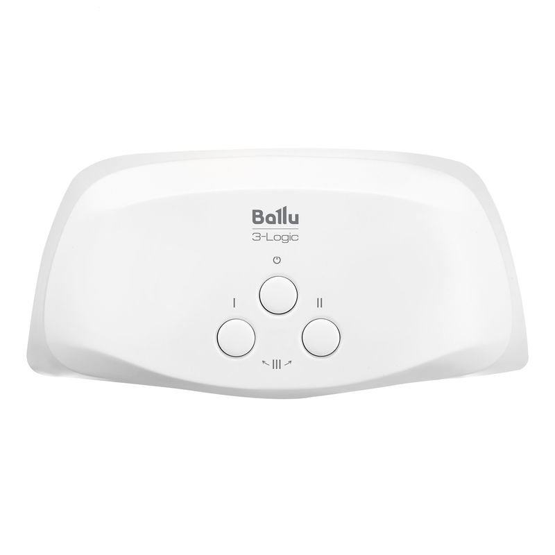 Водонагреватель проточный Ballu 3-logic TS (6,5 kW) - кран+душ