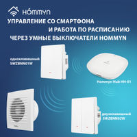 Вентилятор вытяжной Ballu BAF-FW 100 N с антимоскитной сеткой — 10