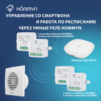 Вентилятор вытяжной Ballu BAF-FW 120 N с антимоскитной сеткой — 11