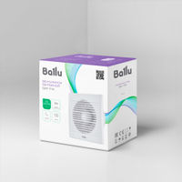 Вентилятор вытяжной Ballu BAF-FW 150 N с антимоскитной сеткой — 9