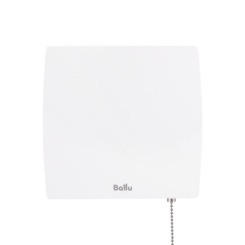 Вентилятор вытяжной Ballu BAF-SL 100 VP с обратным клапаном и тяговым выключателем
