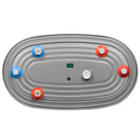 Бойлер косвенного нагрева Ballu AQUASTAR INOX ASWX-F 100.1 METALLIC настенный сухой ТЭН — 6