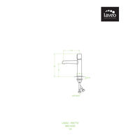 Смеситель для раковины Laveo Pretto BAO_022D хром — 2