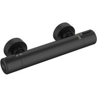 Смеситель для душа Laveo Pretto BAO_74TD с термостатом черный — 1