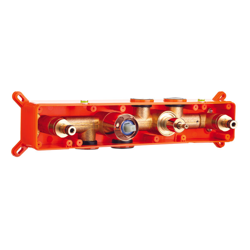 Душевой гарнитур скрытого монтажа Laveo Pola BAP_811P розовое золото