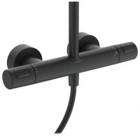 Душевая система Ideal Standard Ceratherm T25 черный матовый с термостатом — 4