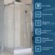 Душевой уголок BelBagno MARINO-2-A-2-90-C-CR