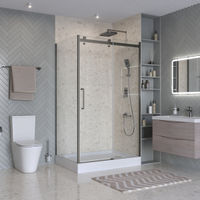 Душевой уголок BelBagno MARINO-2-AH-1-120/100-C-GM — 1