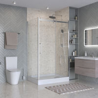 Душевой уголок BelBagno MARINO-2-AH-1-130/100-C-Cr — 1