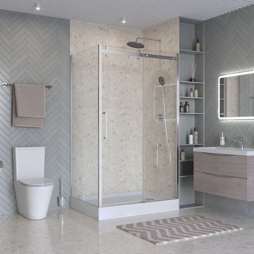Душевой уголок BelBagno MARINO-2-AH-1-130/100-C-Cr