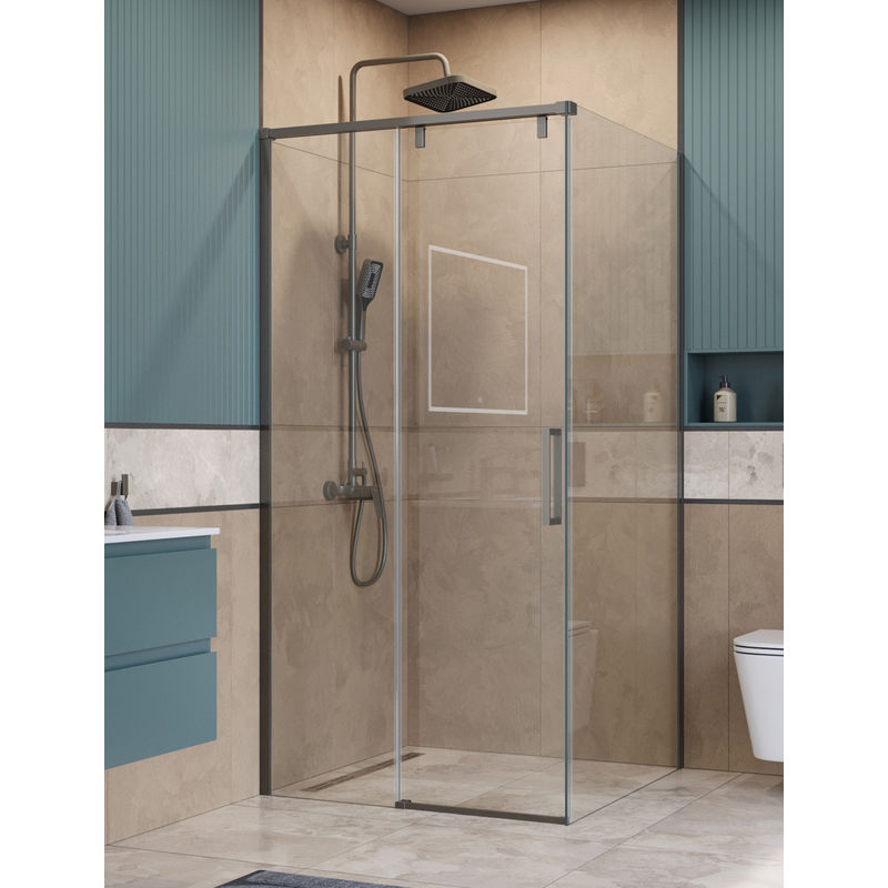 Душевой уголок BelBagno SOFT_CLOSE-1-A-1-100-C-GM