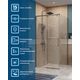 Душевой уголок BelBagno SOFT_CLOSE-1-A-1-100-C-GM