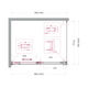 Душевой уголок BelBagno SOFT_CLOSE-1-AH-1-100/80-C-GM