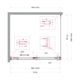 Душевой уголок BelBagno SOFT_CLOSE-1-AH-1-100/90-C-GM