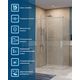 Душевой уголок BelBagno SOFT_CLOSE-1-AH-1-110/100-C-Cr