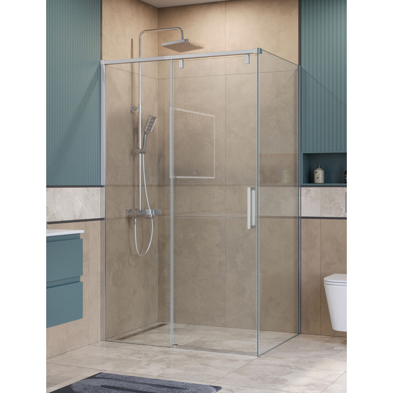 Душевой уголок BelBagno SOFT_CLOSE-1-AH-1-120/100-C-Cr