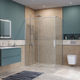 Душевой уголок BelBagno SOFT_CLOSE-1-AH-1-140/100-C-Cr