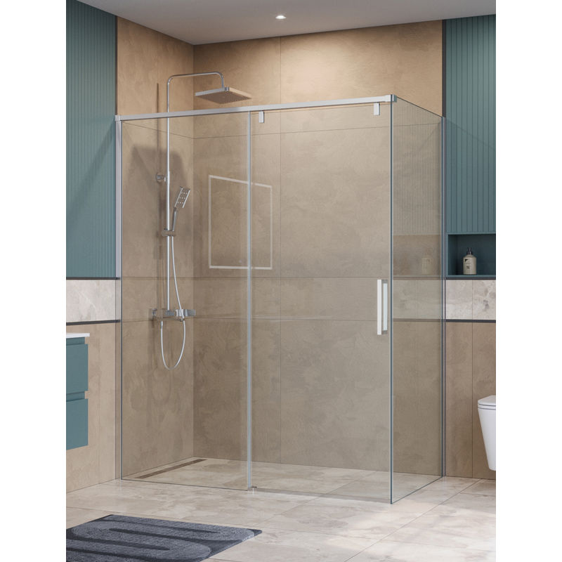 Душевой уголок BelBagno SOFT_CLOSE-1-AH-1-150/100-C-Cr