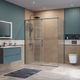 Душевой уголок BelBagno SOFT_CLOSE-1-AH-1-150/80-C-GM