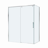 Душевой уголок BelBagno SOFT_CLOSE-1-AH-1-160/80-C-Cr — 5