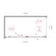 Душевой уголок BelBagno SOFT_CLOSE-1-AH-1-160/80-C-GM