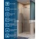 Душевая дверь BelBagno SOFT_CLOSE-1-BF-1-110-C-Cr