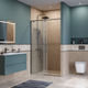 Душевая дверь BelBagno SOFT_CLOSE-1-BF-1-110-C-GM