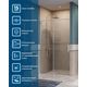 Душевая дверь BelBagno SOFT_CLOSE-1-BF-1-120-C-Cr