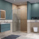Душевая дверь BelBagno SOFT_CLOSE-1-BF-1-140-C-Cr