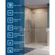 Душевая дверь BelBagno SOFT_CLOSE-1-BF-1-150-C-Cr