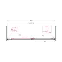 Душевая дверь BelBagno SOFT_CLOSE-1-BF-1-160-C-GM — 11
